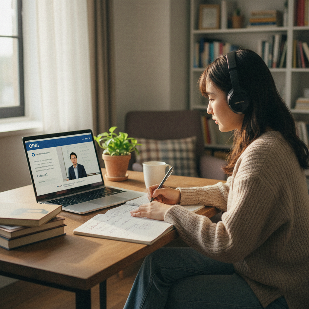 오르비 인강 보는 방법